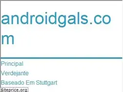 Sites similar to pt.androidgals.com