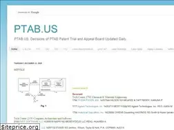 Sites similar to ptab.us