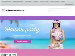 Sites similar to ptakoviny-mirak.cz