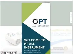 Sites similar to ptallinstrument.com