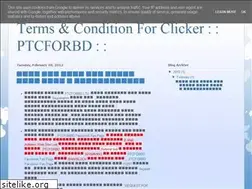 Sites similar to ptcforbdtandc.blogspot.com