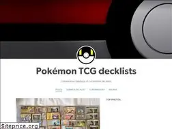 Sites similar to ptcgdecklist.tumblr.com