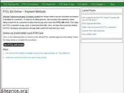 Sites similar to ptclbills.com