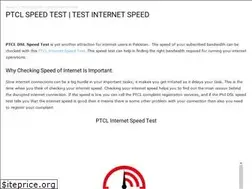 Sites similar to ptclspeedtest.com.pk