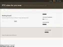Sites similar to ptcsitesforyounow.wordpress.com