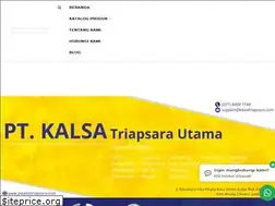 Sites similar to ptkalsatriapsara.com