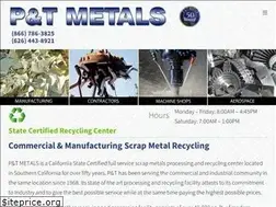 Sites similar to ptmetals.com