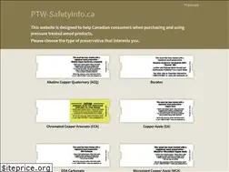 Sites similar to ptw-safetyinfo.ca