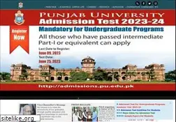 Sites similar to pu.edu.pk