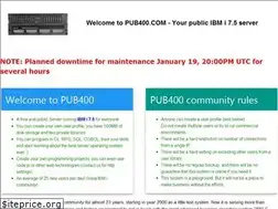 Sites similar to pub400.com