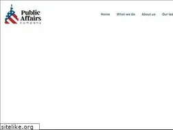 Sites similar to pubaffairsco.com