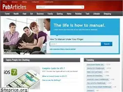Sites similar to pubarticles.com