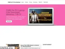Sites similar to pubgforpcfreedownload.com