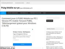 Sites similar to pubgmobilesurpc.com