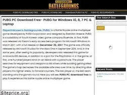 Sites similar to pubgpcdownloadfree.com