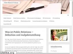 Sites similar to public-relations-studium.de