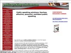 Sites similar to public-speaking-solutions.com