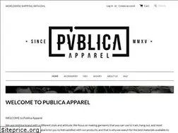 Sites similar to publicaapparel.com