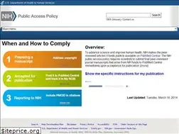 Sites similar to publicaccess.nih.gov