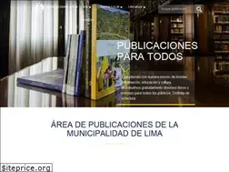 Sites similar to publicacioneslima.pe