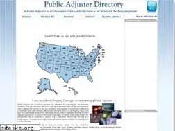 Sites similar to publicadjusterdirectory.com