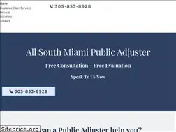 Sites similar to publicadjustermiamifl.com