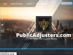 Sites similar to publicadjusters.com