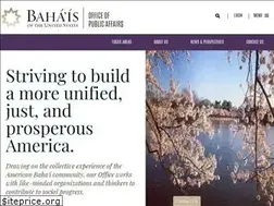 Sites similar to publicaffairs.bahai.us