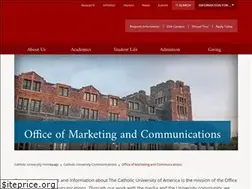 Sites similar to publicaffairs.cua.edu