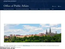 Sites similar to publicaffairs.georgetown.edu