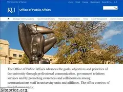 Sites similar to publicaffairs.ku.edu