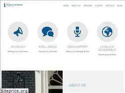 Sites similar to publicaffairsco.com