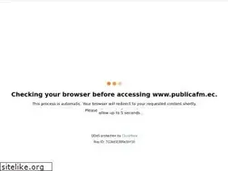Sites similar to publicafm.ec