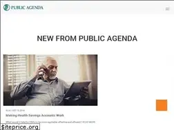 Sites similar to publicagenda.org