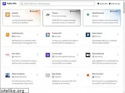Sites similar to publicapis.io
