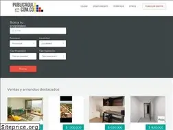 Sites similar to publicaqui.com.co