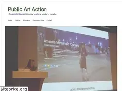 Sites similar to publicartaction.net