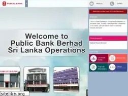 Sites similar to publicbank.com.lk