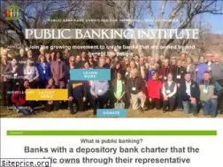 Sites similar to publicbankinginstitute.org