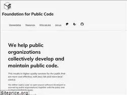 Sites similar to publiccode.net