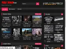 Sites similar to publicdomaintube.com