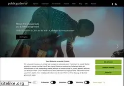 Sites similar to publicgarden.de