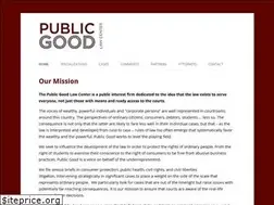 Sites similar to publicgoodlaw.org