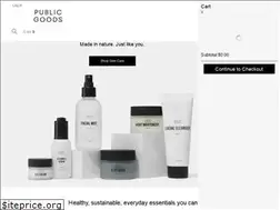 Sites similar to publicgoods.com