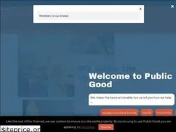 Sites similar to publicgoodsoftware.com