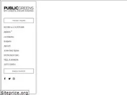 Sites similar to publicgreensurbankitchen.com