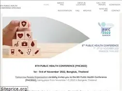 Sites similar to publichealth-conference.org