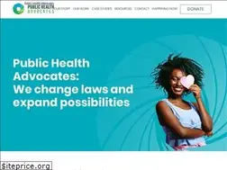 Sites similar to publichealthadvocacy.org