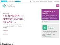Sites similar to publichealthnetwork.cymru