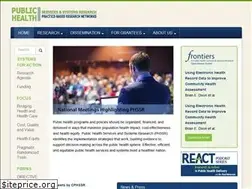 Sites similar to publichealthsystems.org